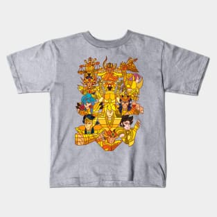 Gold Saints Kids T-Shirt